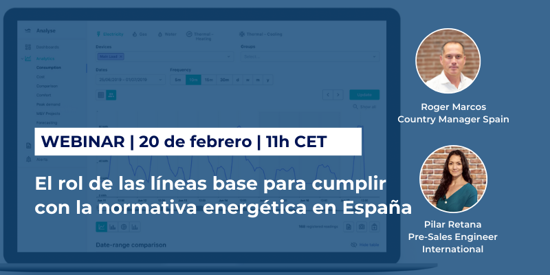 Webinar líneas base y normativa energética