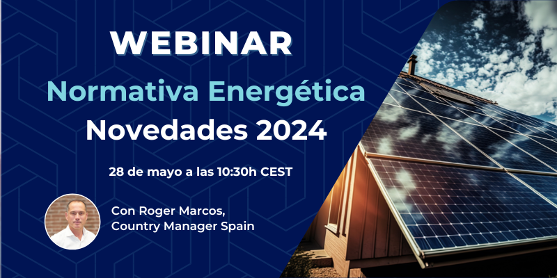 Webinar Normativa Energética en España